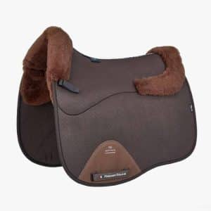 Premier Equine Close Contact Airtechnology Shockproof Wool - Dressur - Brun/brun
