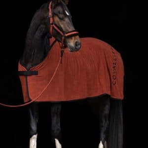 Covalliero Fleecetæppe - 135 CM - SORT