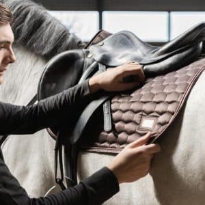 Horse Guard - Kora, sadelunderlag - Brun / DR17