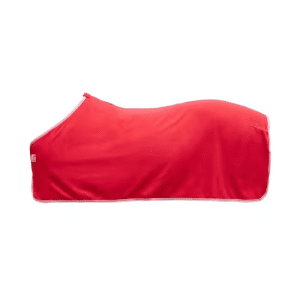 HKM Alaska fleecedækken - Rød, 95 cm