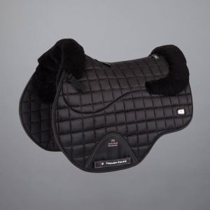 Premier Equine Atlantis CC Satin spring underlag - Sort/sort merino