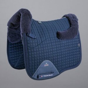 Premier Equine European CC Merino dressurunderlag - Navy/Navy