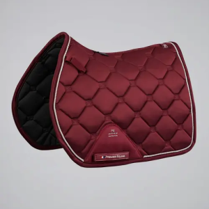 Premier Equine Saltare Close Contact sadelunderlag - Spring - Wine