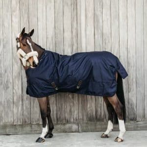 Kentucky - Turnout udedækken, all weather, pro, navy 300 gram - Navy / 80cm