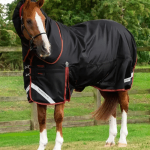 Premier Equine - Titan 450g vinterdækken med Snug-Fit hals - Sort