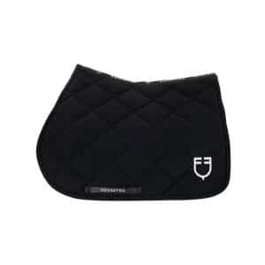 Equestro Black Line Spring Underlag, Sort/Hvid - PONY