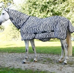 Zebra Fluedækken Dækken 125 cm