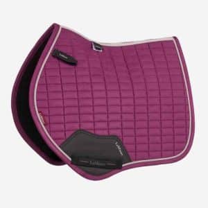 LeMieux Suede Suede Close Contact underlag - Blackberry